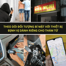 Theo Dõi Đối Tượng Bí Mật Với Thiết Bị Định Vị Dành Riêng Cho Thám Tử